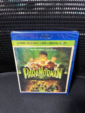 ParaNorman (Blu-ray/DVD/Digital Copy) New Sealed OOP